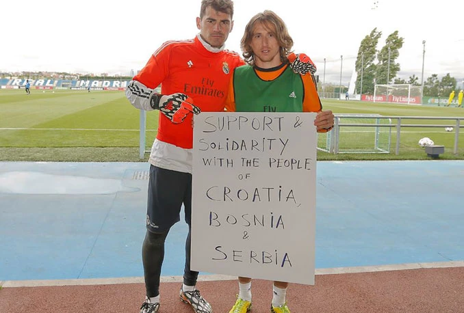 Modrić poslao poruku Casillasu: "Bila je čast dijeliti svlačionicu s tobom!"