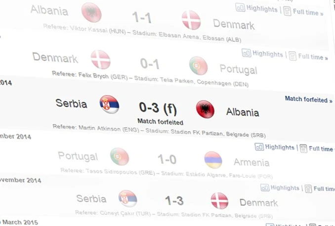 UEFA potvrdila kaznu: Srbija s -2 nema šanse za prvenstvo