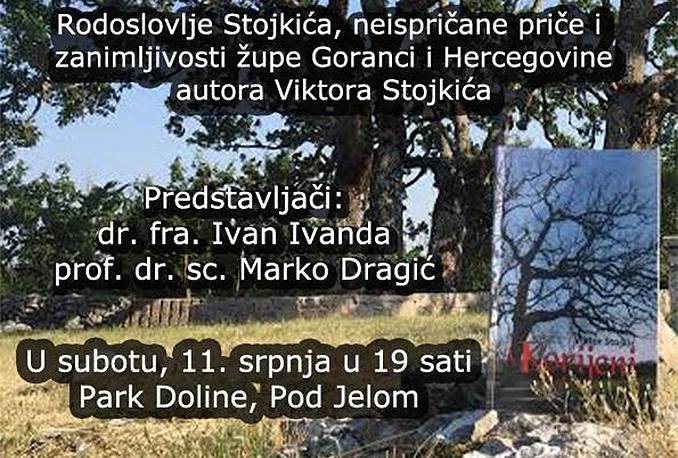 Predstavljanje knjige o neispričanim pričama iz župe Goranci