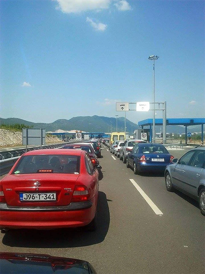 Gužve na bh. graničnim prijelazima