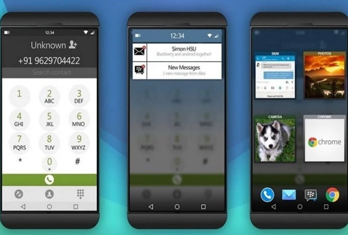 Ovako bi mogli izgledati BlackBerry Android telefoni
