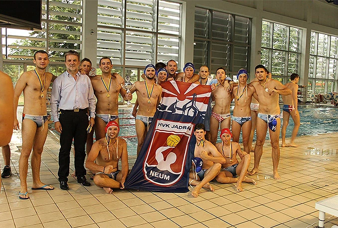 Ponos neumskog sporta: HVK Jadran Neum prvaci BiH u vaterpolu