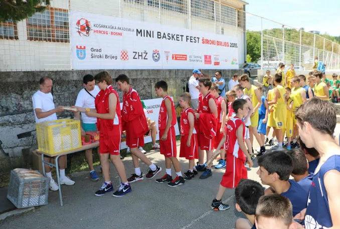Mini basket festival u Širokom Brijegu