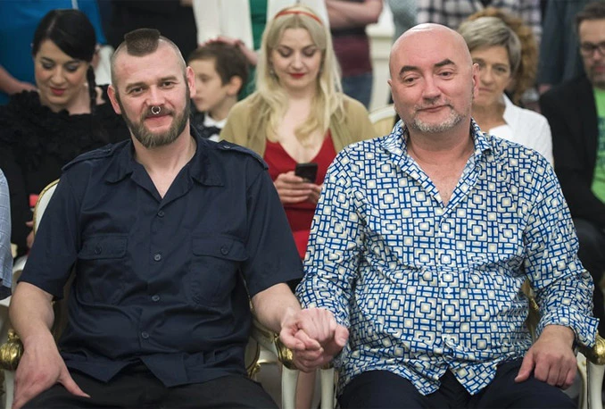 Zagreb: Vjenčao se prvi hrvatski ''celebrity gay par''