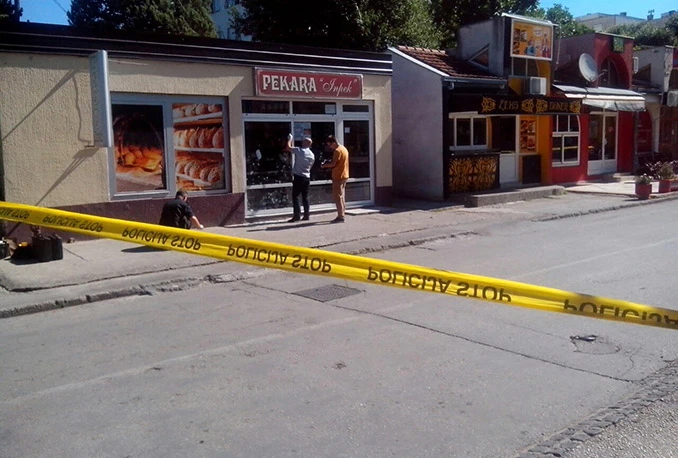 Mostar: Bačena bomba ispred pekare