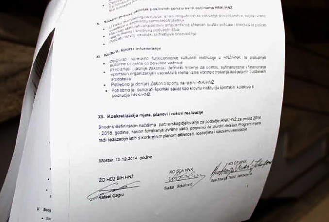 Dogovorena raspodjela vlasti u HNŽ-u