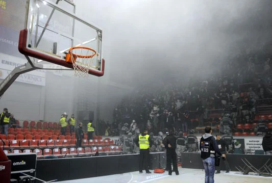 Partizanu jedna utakmica bez publike