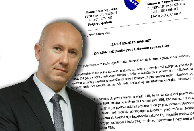Demokratska fronta šalje javna poduzeća na Ustavni sud