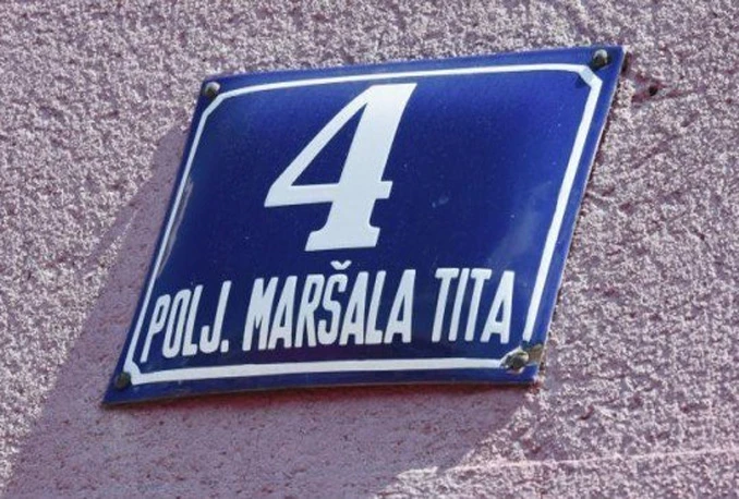 Maršal Tito ''izgubio'' poljanu u Šibeniku