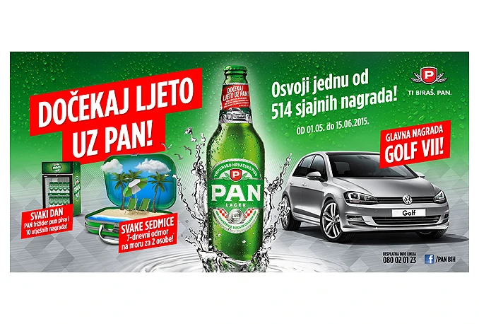 Tuzlak nagrađen PAN ljetovanjem