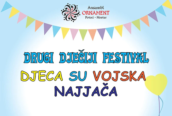 U Potocima festival  ''Djeca su vojska najjača''