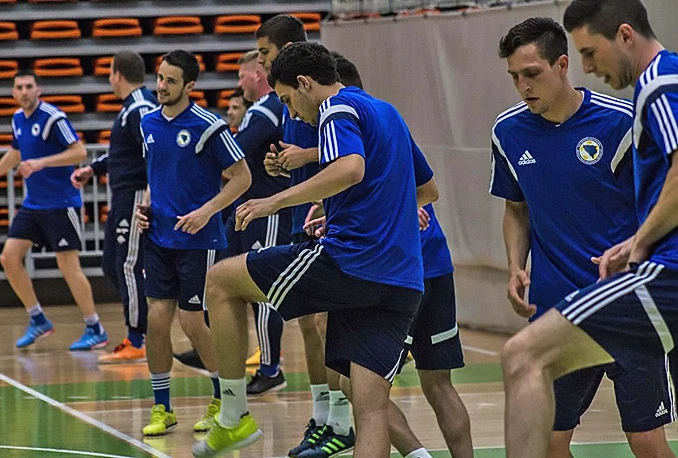 Futsal reprezentacija BiH na pripremama u Zenici