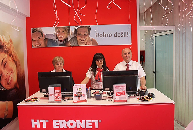 Otvoren novi HT Eronet centar u Žepču