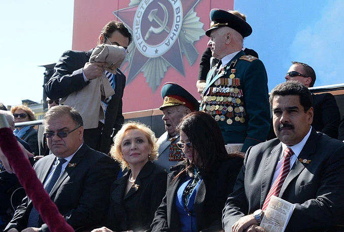 Ivanić na paradi u Moskvi