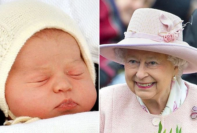 Kraljica Elizabeta II u posjetu praunuci princezi Charlotte