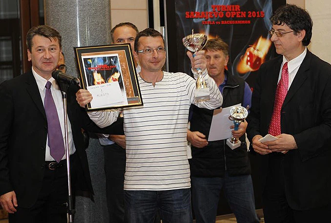 Kristijan Čuljat osvojio titulu pobjednika međunarodnog turnira u tavli 