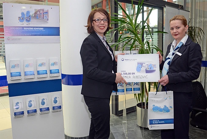 Hypo nagradila korisnike Hypo MasterCard i VISA Revolving kartica