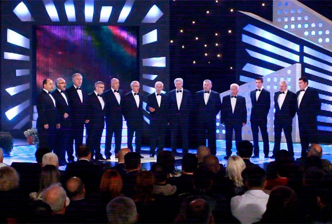 Klapa Kalin pjevala starogradske pjesme, sevdalinke i skladbe dalmatinskog melosa