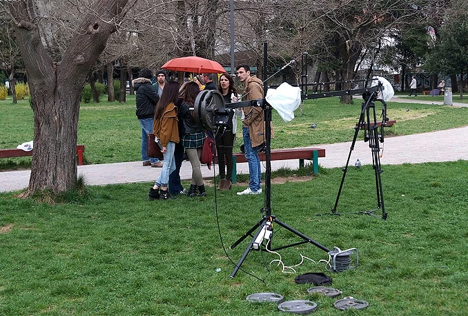 U Zrinjevcu pala prva klapa za film ''Preko mosta ljubavi''