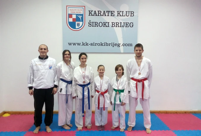 Karatašima KK Široki Brijeg jedno srebro i četiri bronce