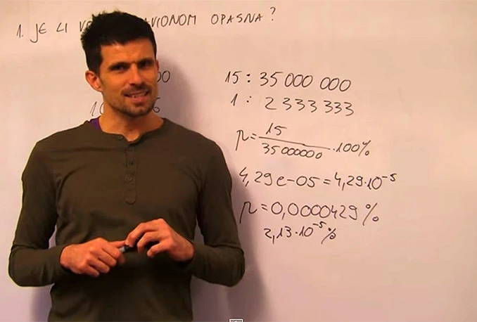 Matematička procjena: Šansa da poginete u padu zrakoplova je 0,0000429 posto!