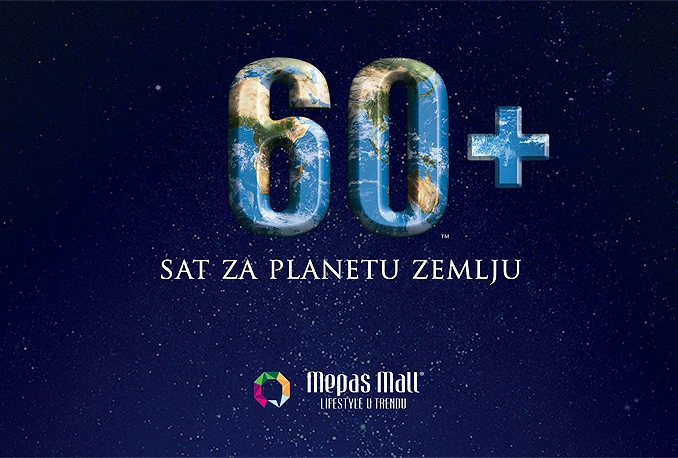 Mepas Mall podržava akciju Sat za planetu Zemlju