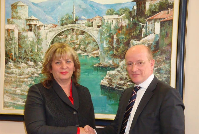 Christian Hellbach u posjetu Mostaru i gospodarstvenicima