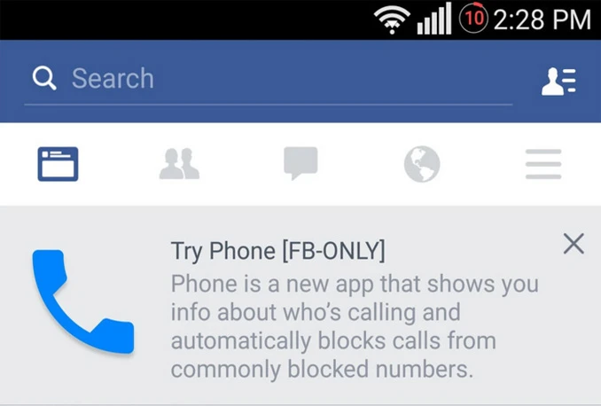 Novost iz Facebooka: Zuckerberg testira ''Facebook Phone''