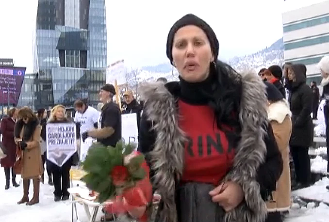 Lovrić prosvjedovala zbog neprocesuiranja kriminala i korupcije