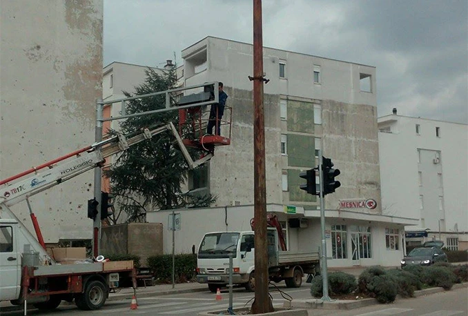 Sve spremno za semafore na križanju Dubrovačke i Vukovarske