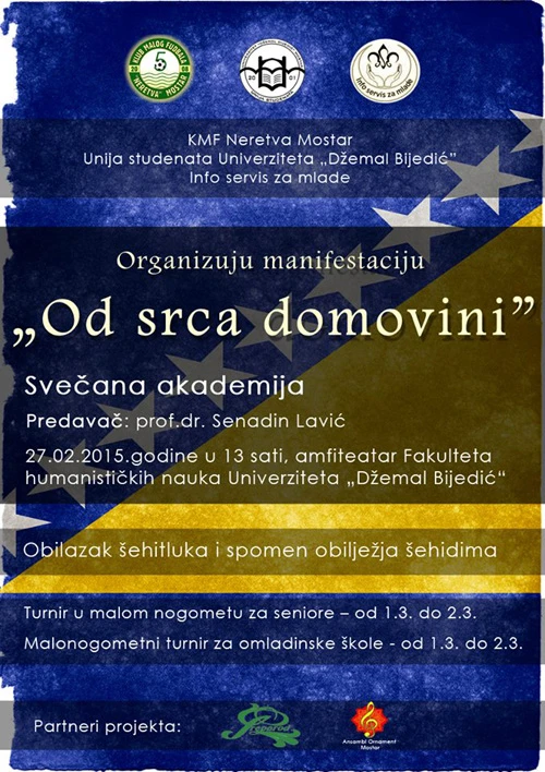 U Mostaru manifestacija pod nazivom “Od srca domovini”