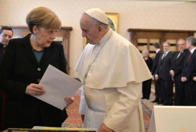 Angela Merkel u posjeti papi Franji