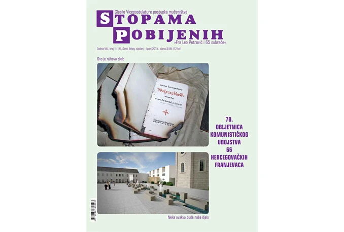Izašao 14. broj glasila Stopama pobijenih
