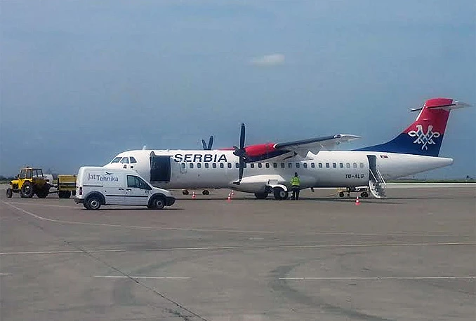Zapalio se avion "Air Serbia" nakon polijetanja za Banja Luku