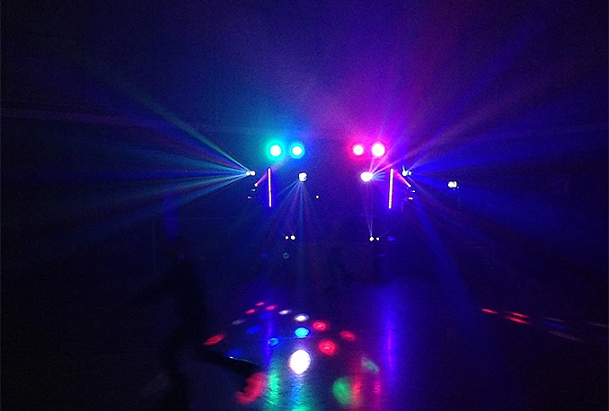Disco night na ledu u Sarajevu