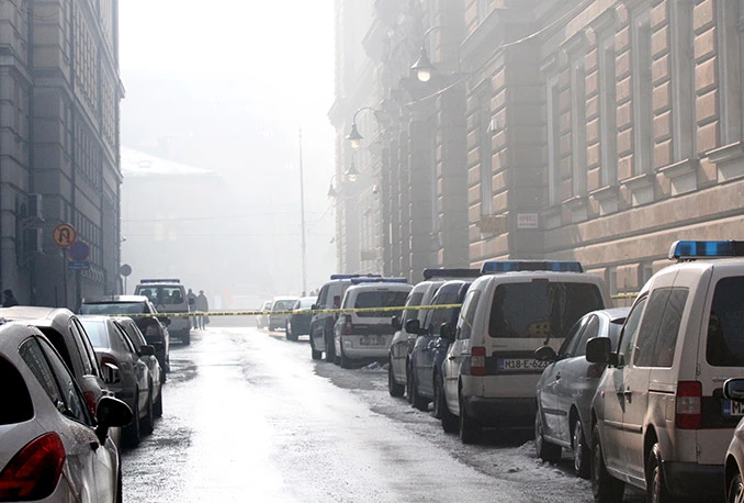 Dojava o podmetnutoj bombi u zgradi Kantonalnog suda u Sarajevu