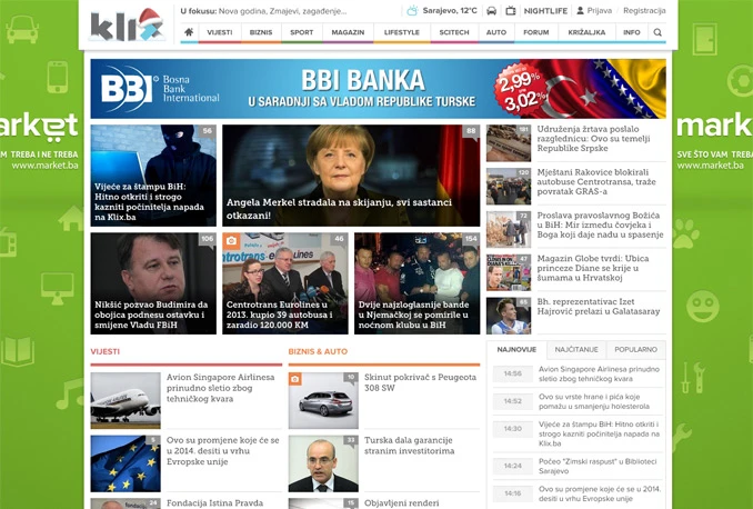 Policija pretresa portal Klix