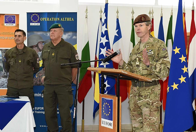 General Bradshaw posjetio EUFOR