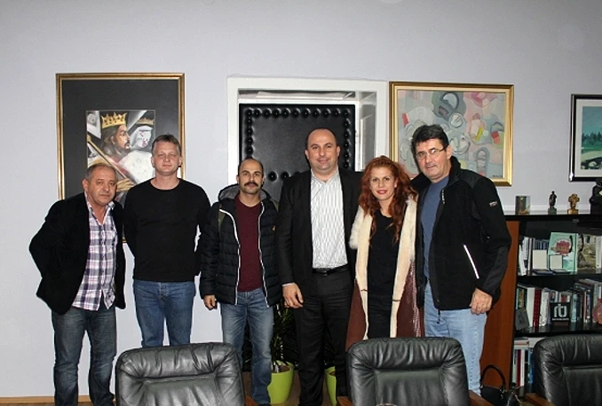 Lasić primio glumce HNK Zadar