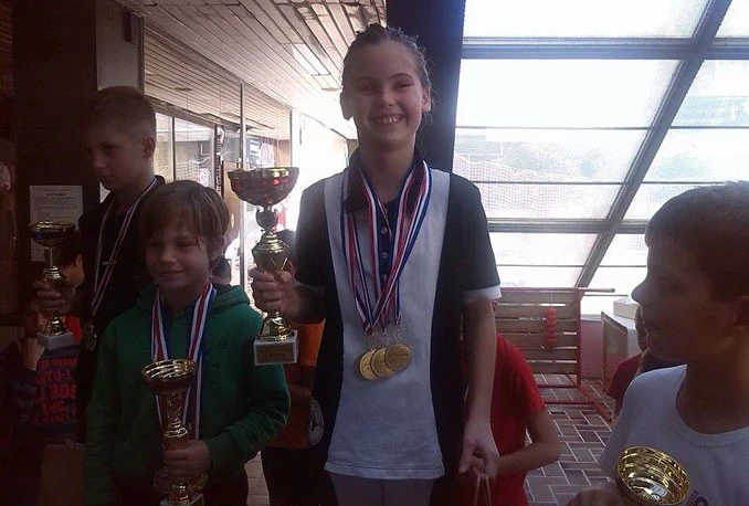 Lana Pudar osvojila četiri zlata u Splitu