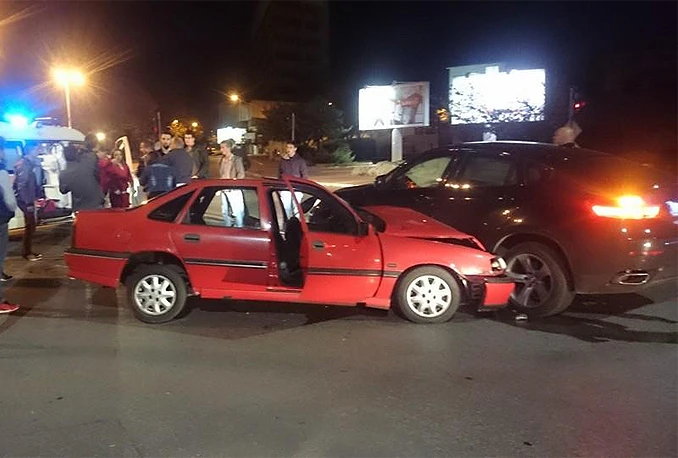 Sudar BMW-a i Opela na 'Španjolskom'