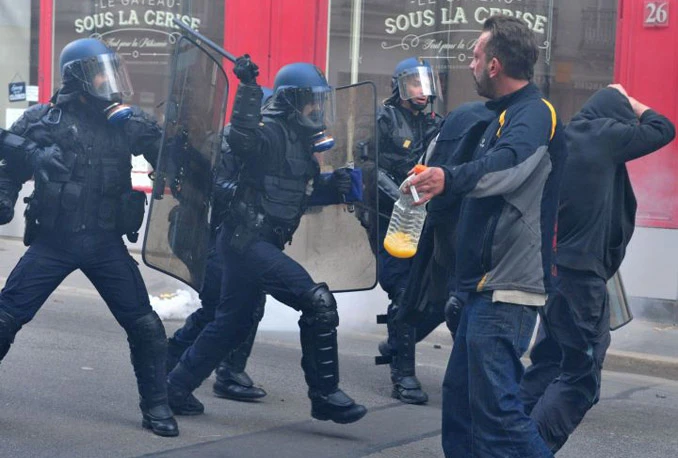 Sukobi s policijom u Nantesu i Toulouseu