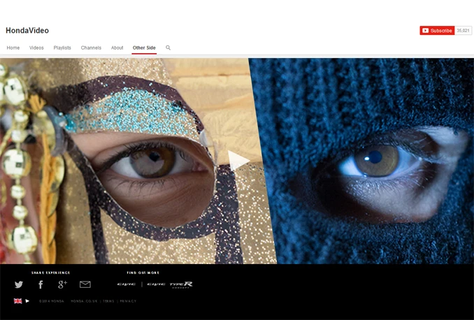 Honda na YouTubeu objavila dosad najoriginalniju reklamu