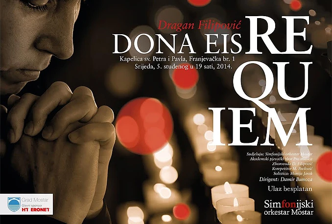 Koncert Simfonijskog orkestra Mostar i Pro musice povodom Dušnog dana