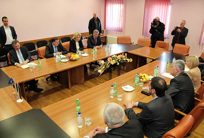 Čović i Dodik u Mostaru: Nastavljamo dugo njegovano partnerstvo