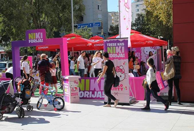 Nikiforija svijet, najveća dječja turneja u BiH, posjetila Mostar
