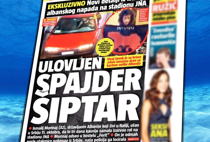 Albanac iz Italije dovezao dron u Beograd