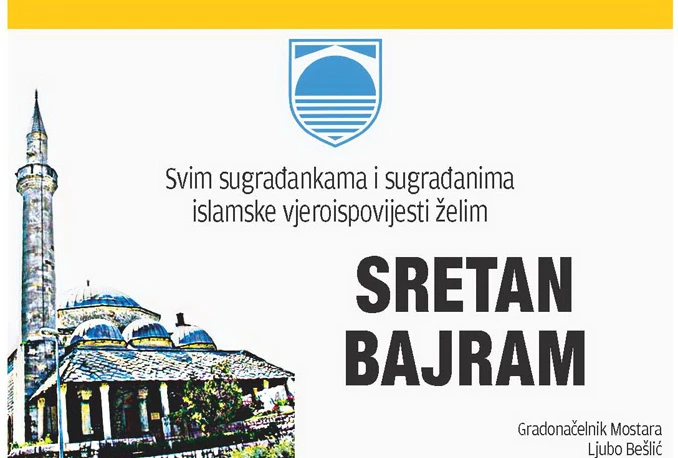 Bešlić čestitao Kurban bajram