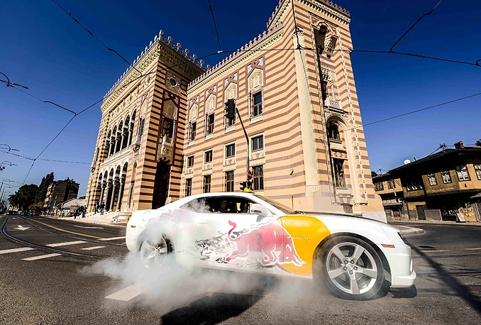 Libanonski reli vozač ''driftao'' sarajevskim ulicama