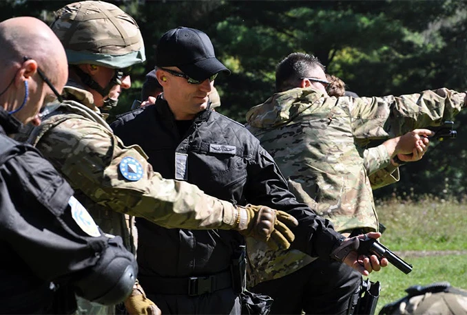 Light Dragoonsi, SIPA i britanska vojska u zajedničkim vježbama